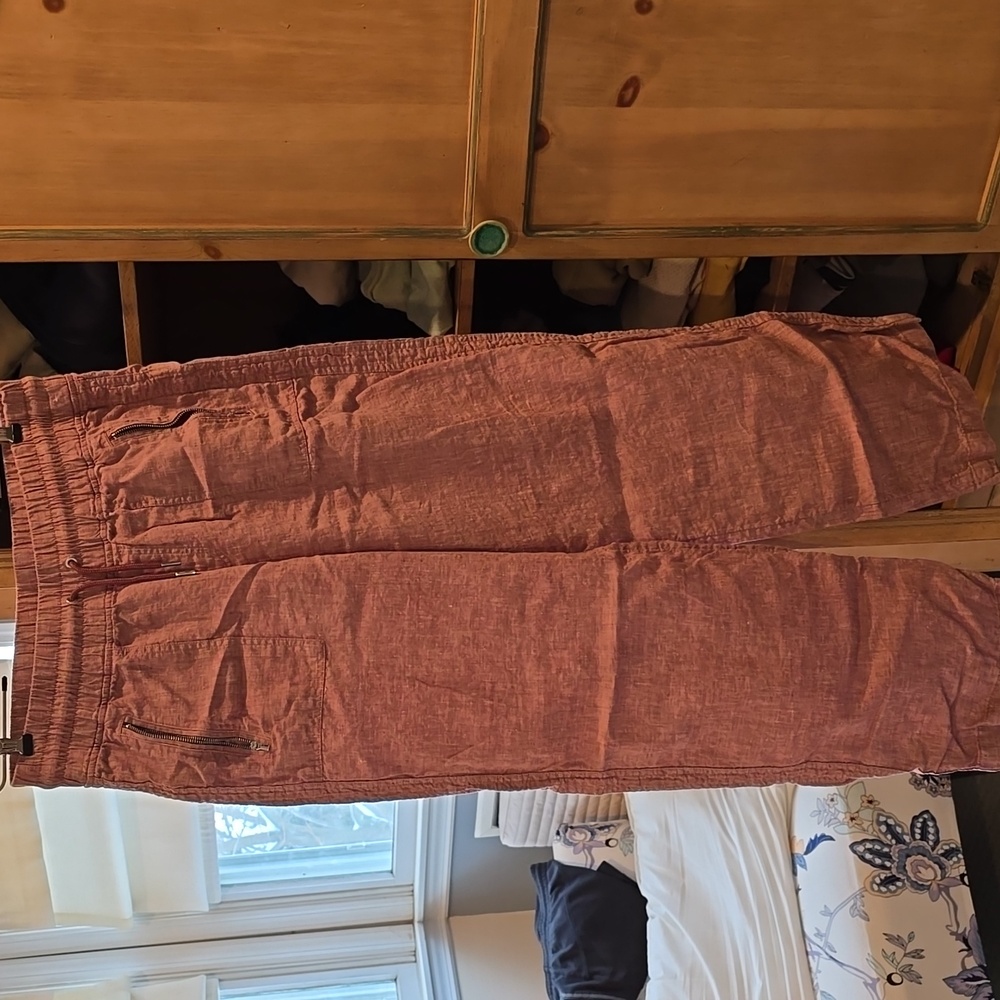 Athleta linen pants Inseam 29"
